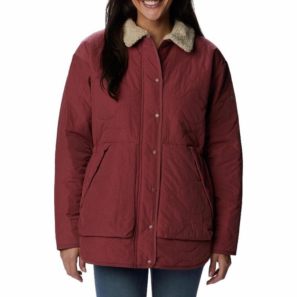 NWOT, Women's Columbia Birchwood Quilted Jacket, Size: Large, Brt Pink